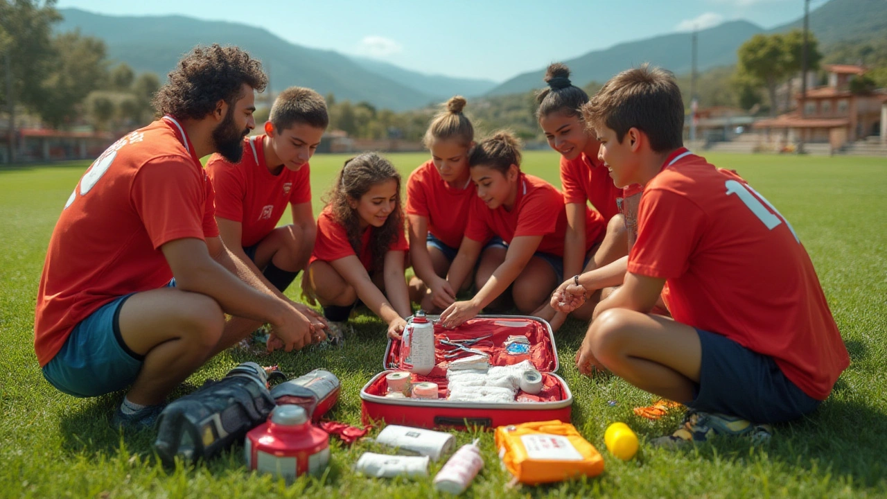 Kit de primeros auxilios para deportistas: elementos esenciales y consejos prácticos