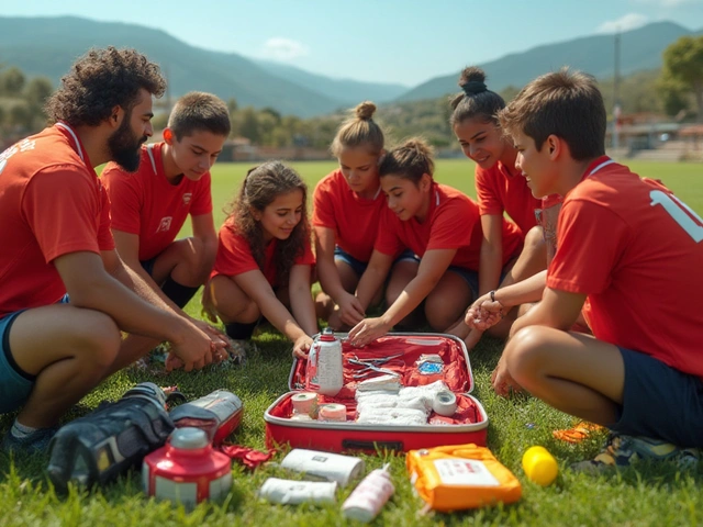 Kit de primeros auxilios para deportistas: elementos esenciales y consejos prácticos