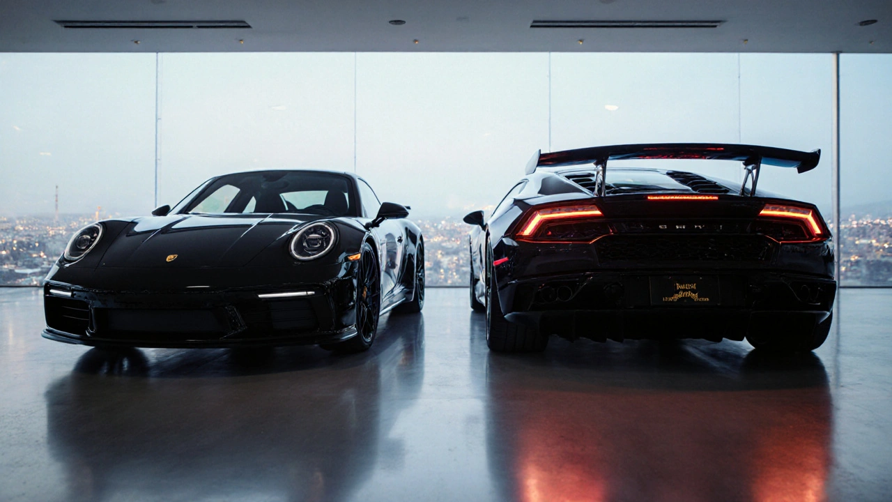 ¿Qué marcas compiten directamente con Porsche en el mercado de autos deportivos?