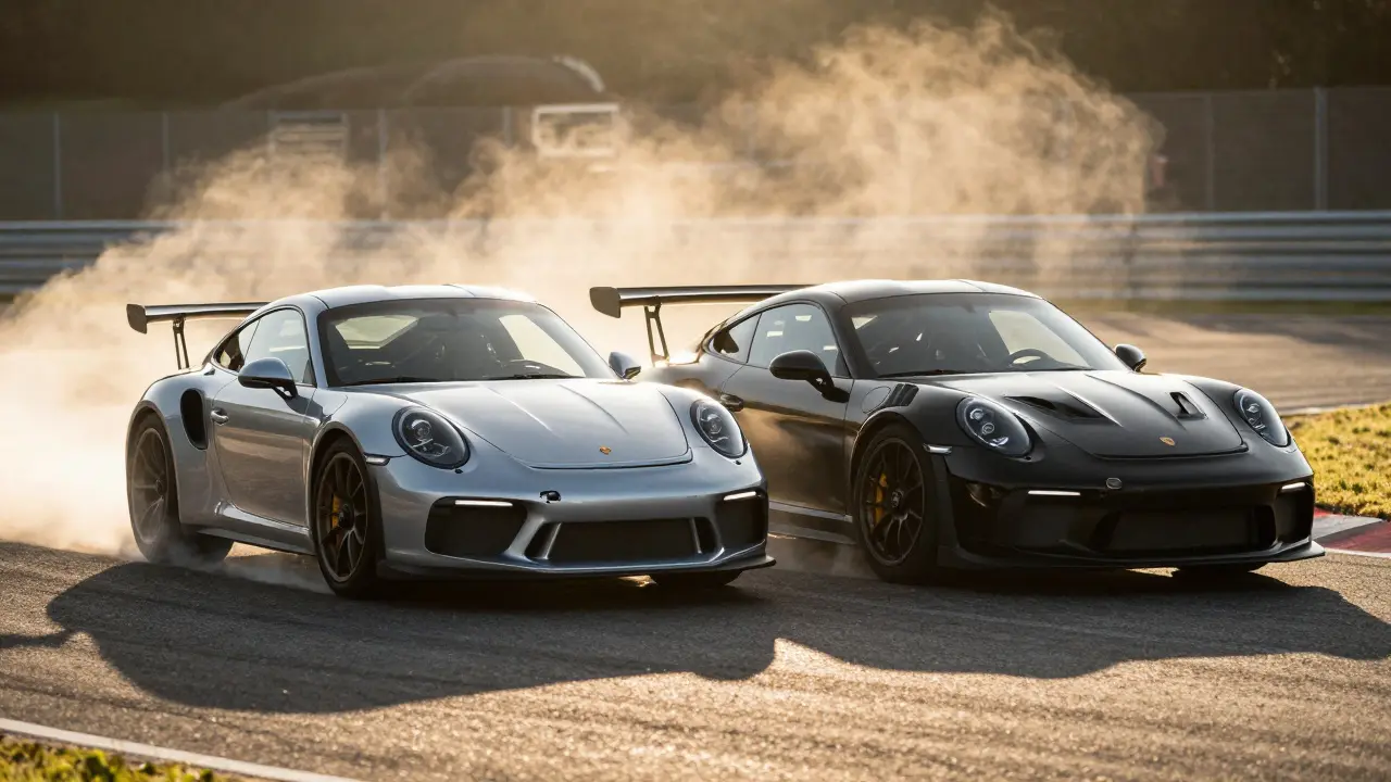¿Qué es más rápido, un Porsche 911 estándar o un GT3 RS? La verdad detrás de los tiempos en pista