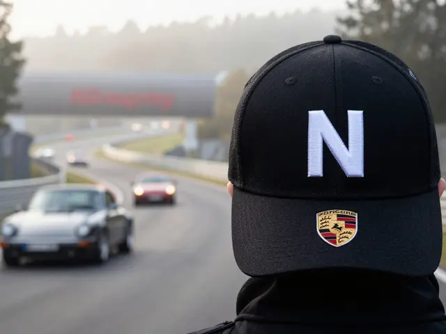 ¿Cómo se llama la marca de las gorras NY de Porsche?