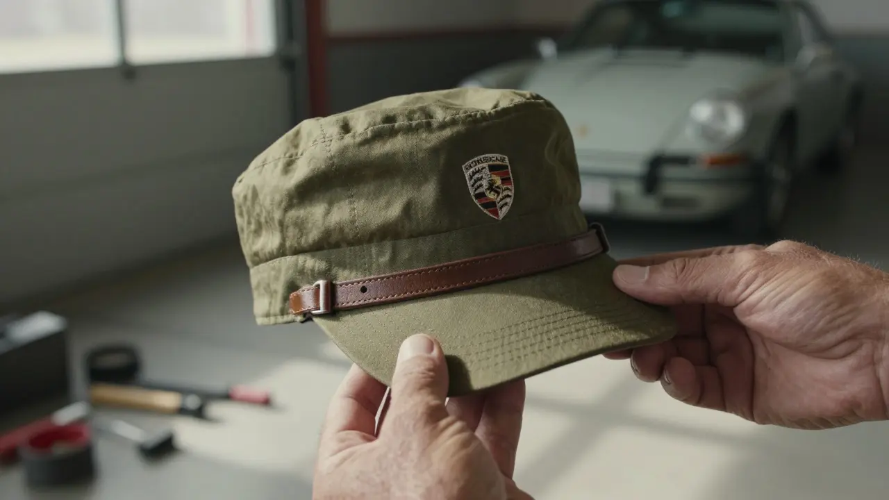 ¿Cómo se llama la gorra militar que se puede plegar? Guía completa para fans de Porsche