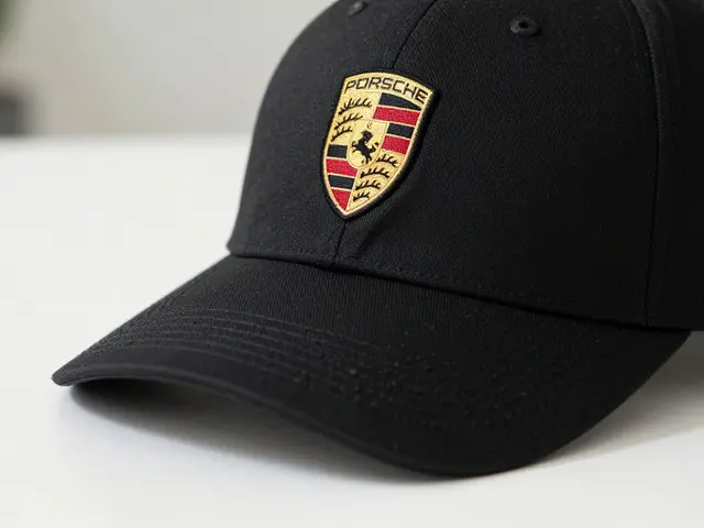 Cómo identificar el frente de un sombrero y gorras Porsche